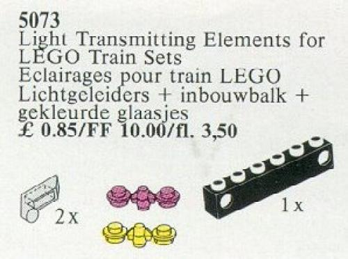 LEGO Light Transmitting Elements for Train Sets (5073)