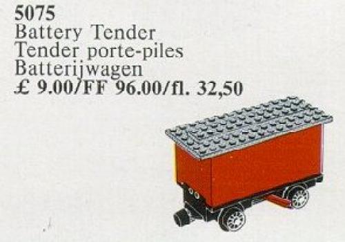 LEGO Battery Tender, Red (5075)