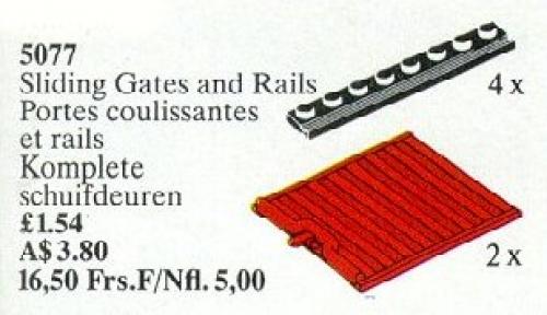 LEGO Sliding Gates and Rails (5077)