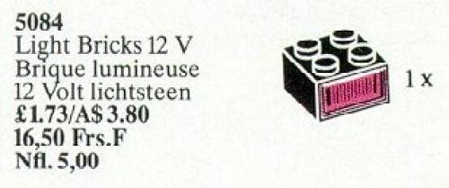 LEGO 12V Light Brick (5084)
