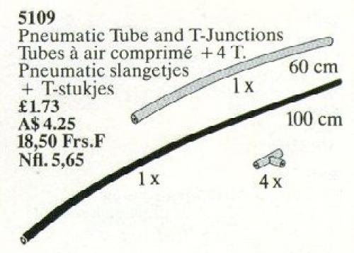 LEGO Pneumatic Tubes and Pieces (5109)