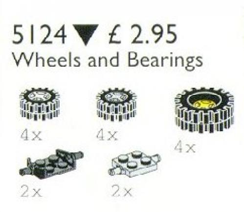 LEGO Wheels and Bearings (5124)