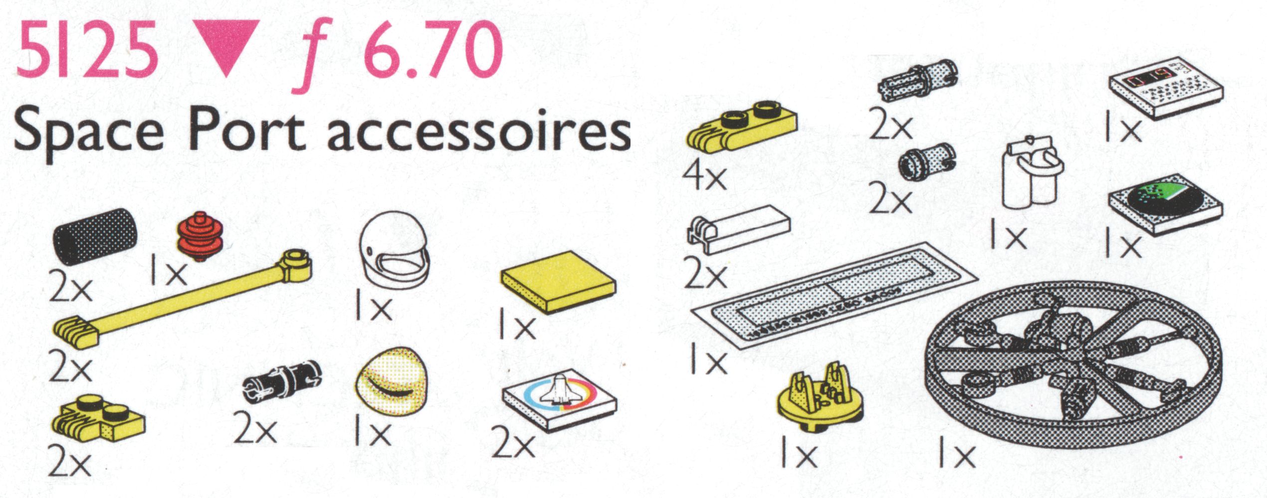 LEGO Spaceport Accessories (5125)