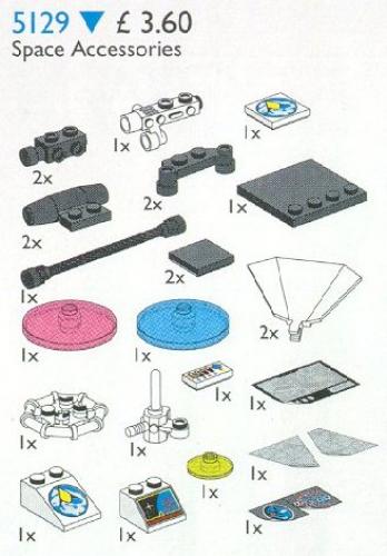 LEGO Space Accessories (5129)