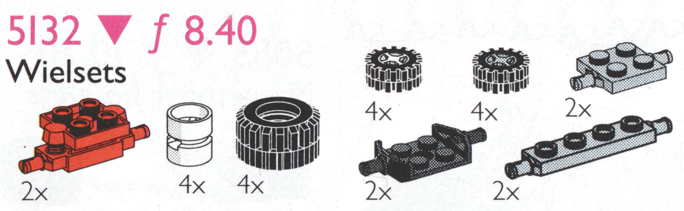 LEGO Wheels, Bearings and Suspension (5132)