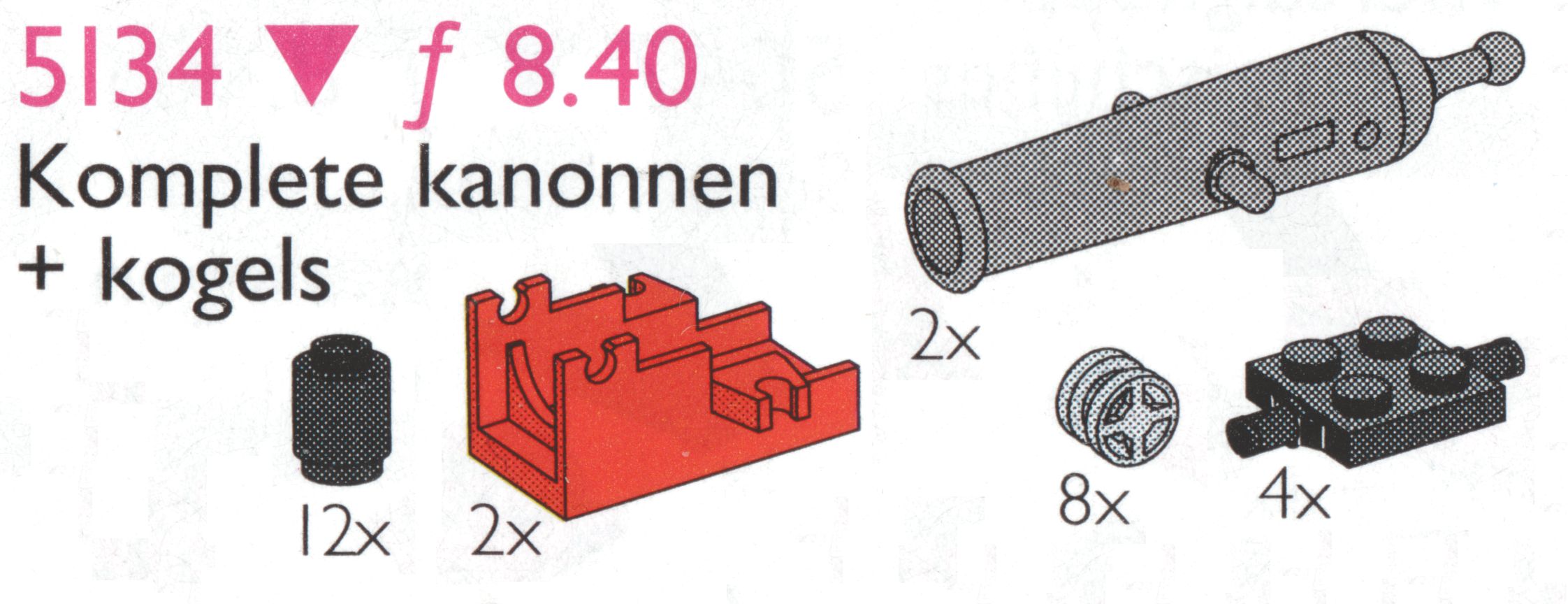 LEGO Cannons and Wheels (5134)