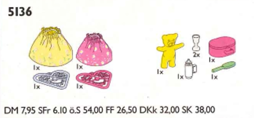 LEGO Belville Accessories (5136)