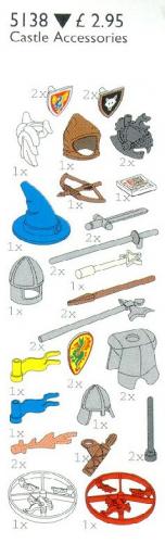 LEGO Castle Accessories (5138)