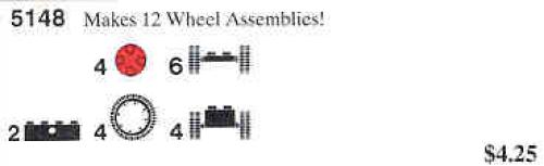 LEGO Wheels (5148)