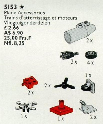 LEGO Plane Accessories (5153)