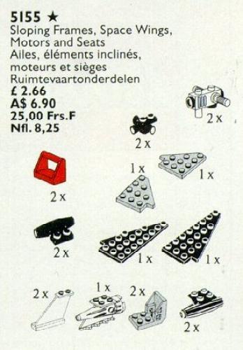 LEGO Space Jets and Wings (5155)