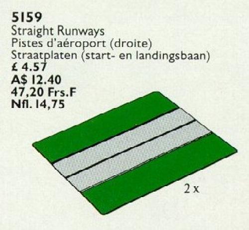 LEGO Straight Runways (5159)
