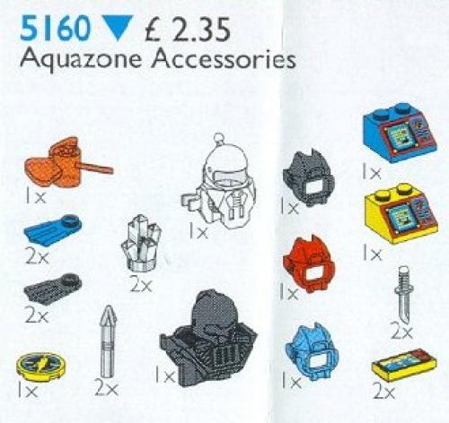 LEGO Aquazone Accessories (5160)