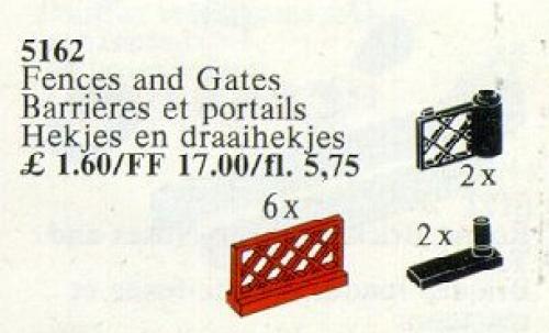 LEGO Fences and Gates (5162)