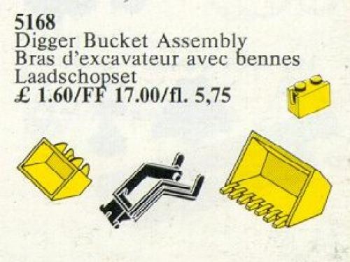 LEGO Digger Bucket Assembly (5168)