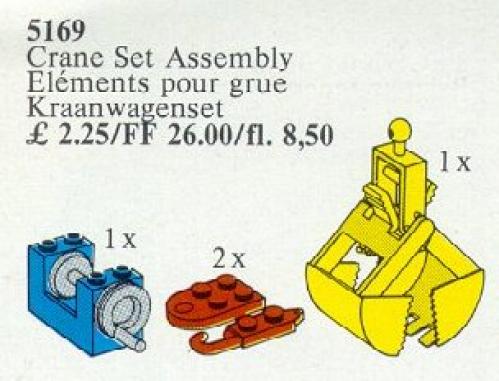 LEGO Crane Set Assembly (5169)