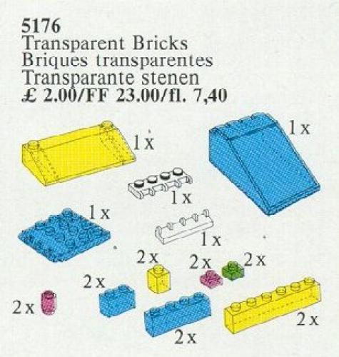 LEGO Transparent Bricks (5176)