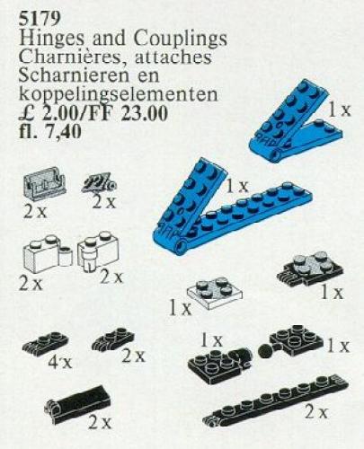 LEGO Hinges and Couplings (5179)