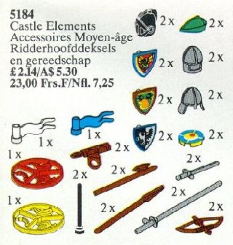 LEGO Castle Equipment (5184)