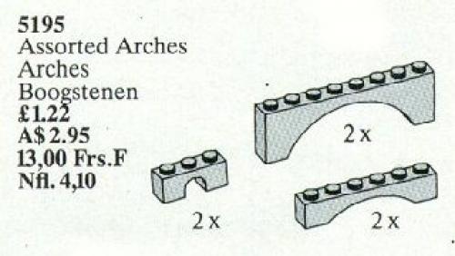 LEGO Assorted Arches (5195)
