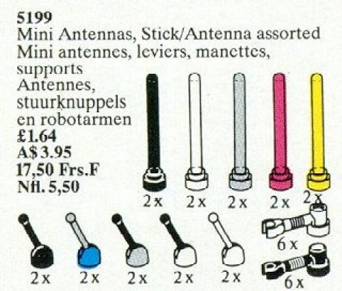 LEGO Mini Antennas and Stick (5199)