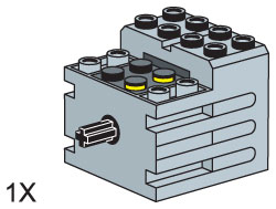 LEGO 9v Motor with gear reduction (5225)