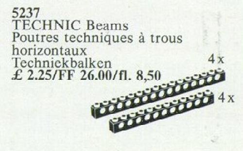 LEGO TECHNIC Beams {black} (5237)