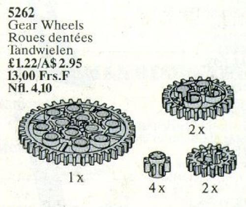 LEGO Gear Wheels (5262)
