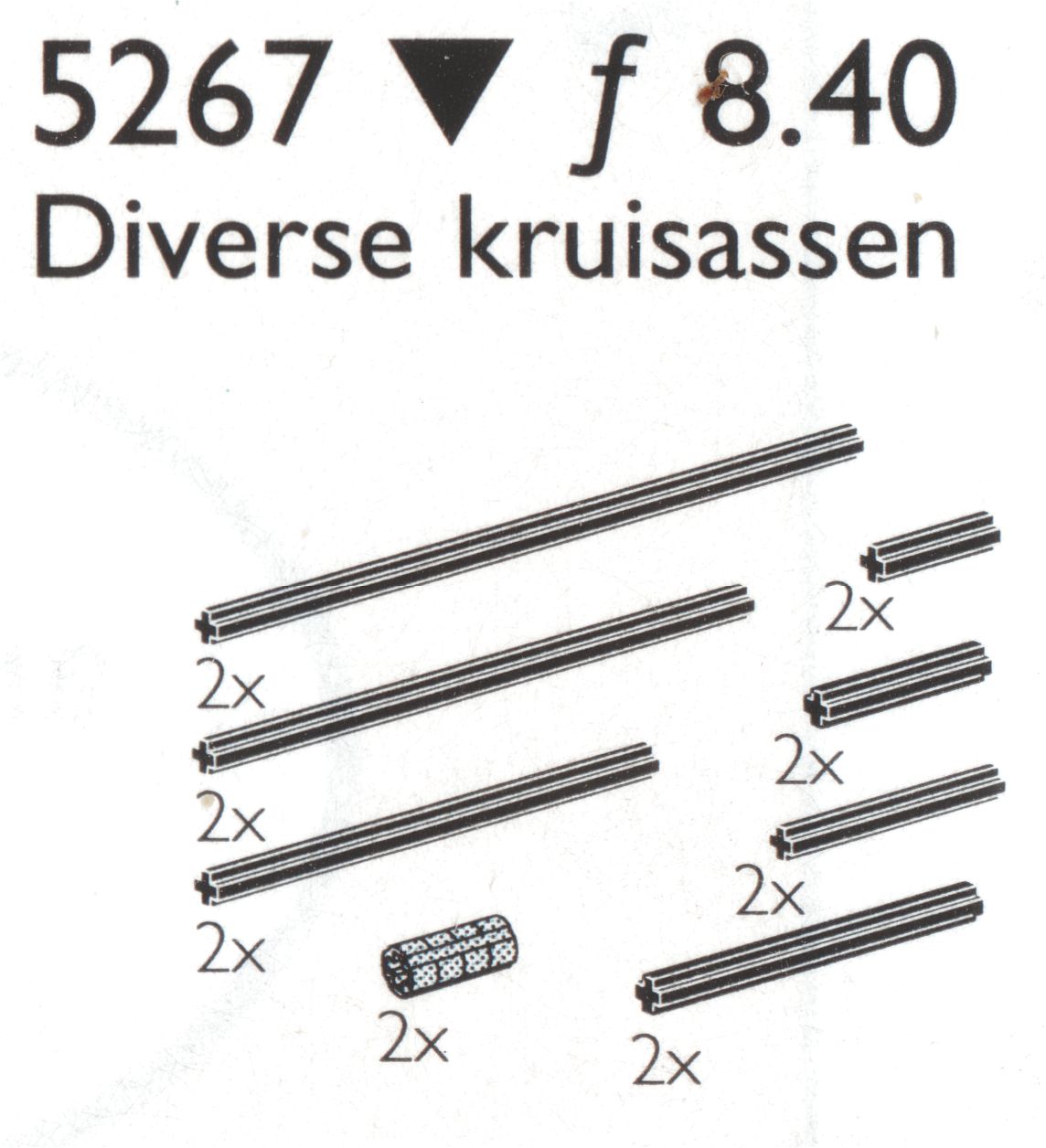 LEGO Cross Axles & Extensions (5267)
