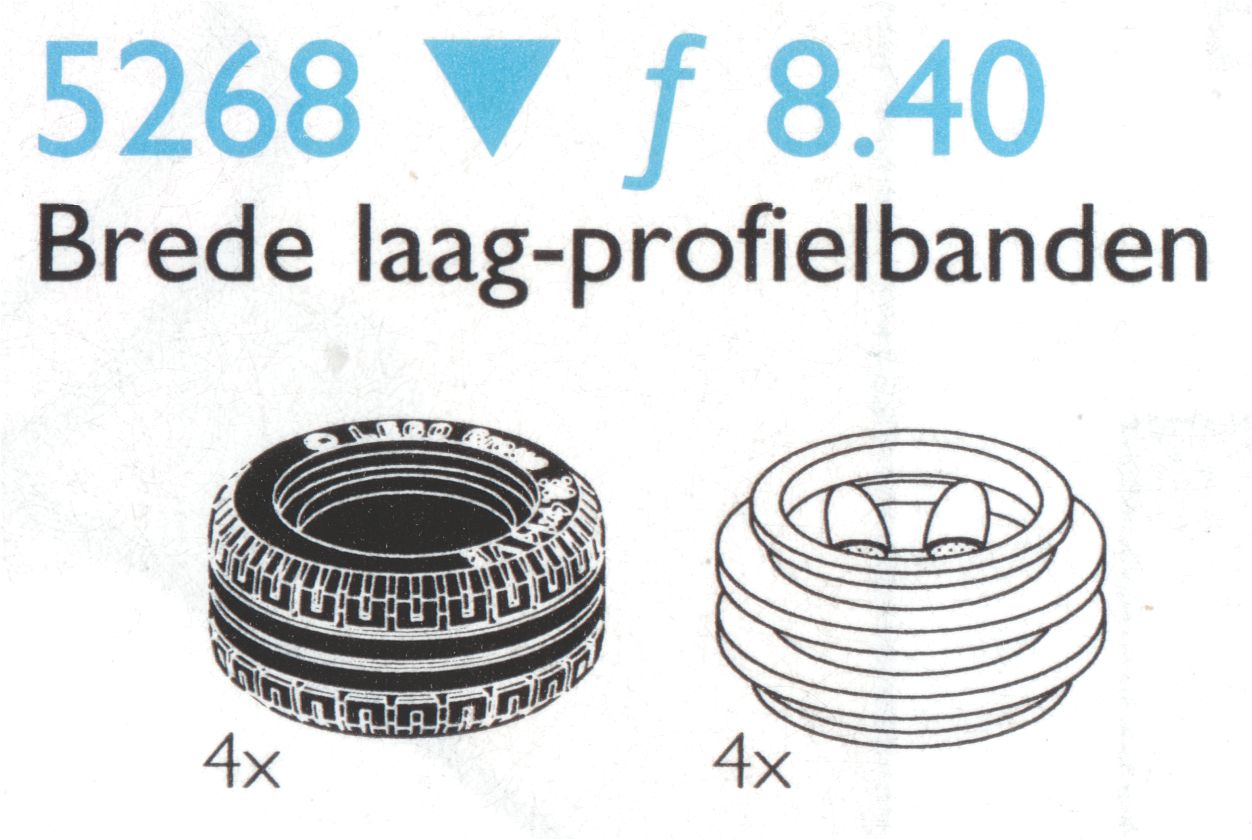 LEGO Small Tires (5268)
