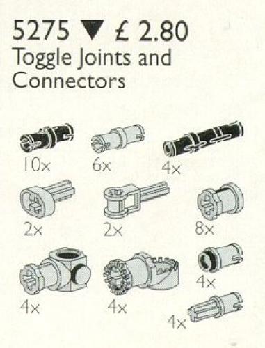 LEGO Toggle Joints and Connectors (5275)
