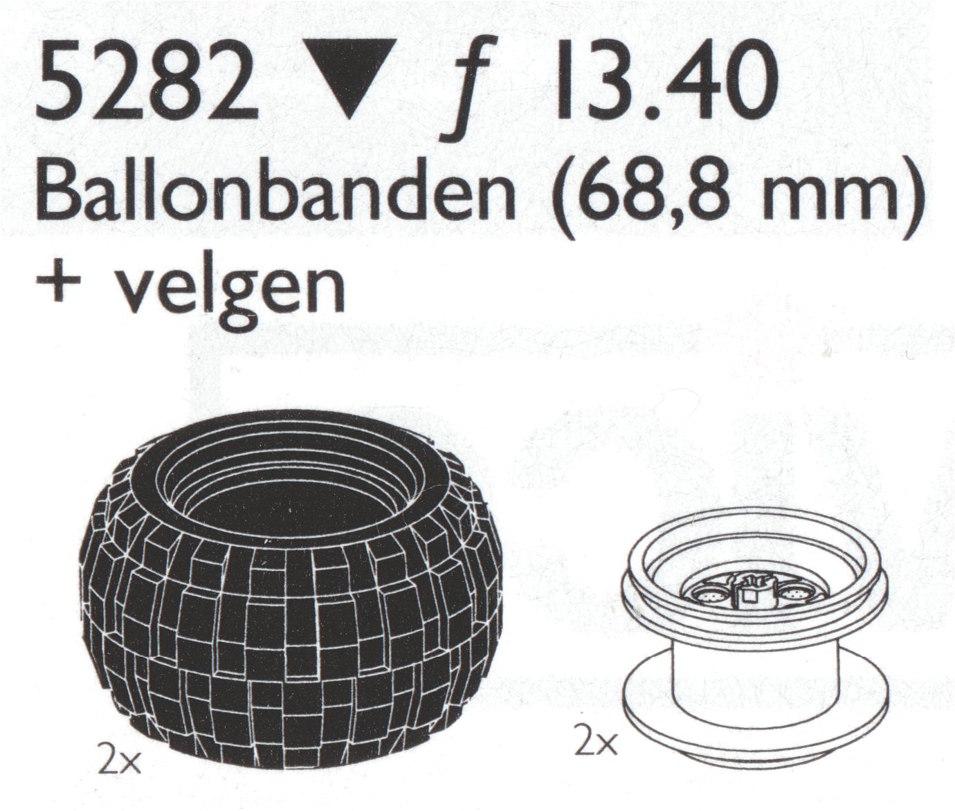 LEGO Balloon Tires Large (5282)