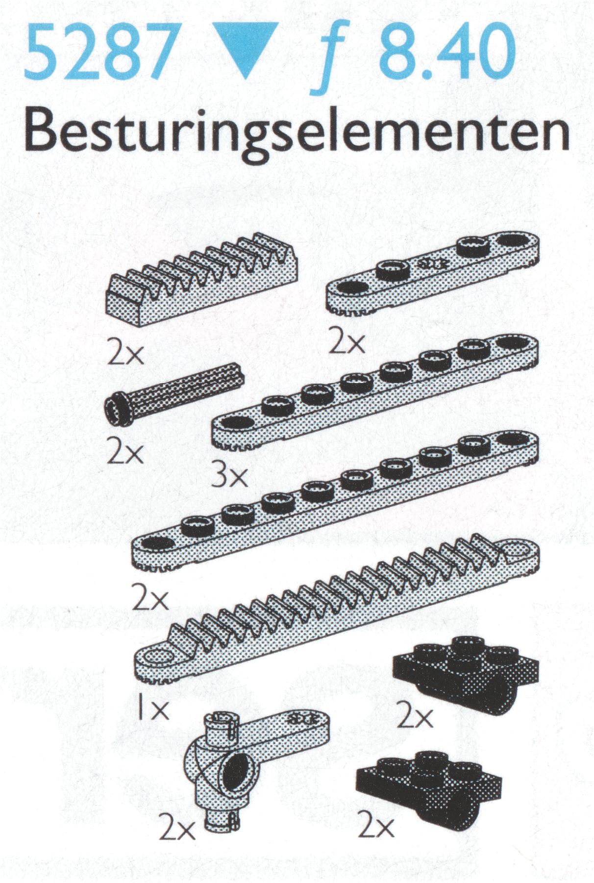 LEGO Plates & Gear Racks / Plates, Gear Racks etc. (5287)