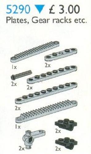 LEGO Plates & Gear Racks (5290)