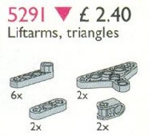 LEGO Liftarms & Triangles (5291)