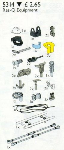 LEGO RES-Q Equipment (Tools) (5314)