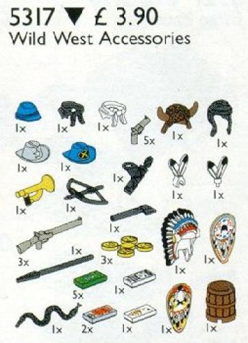 LEGO Wild West Accessories (5317)