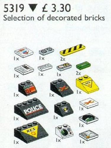LEGO Decorated Elements (5319)