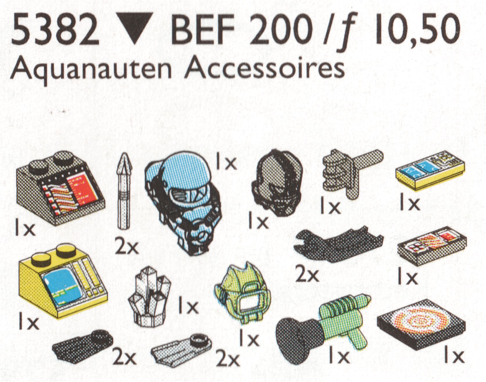 LEGO Aquazone Accessories (5382)