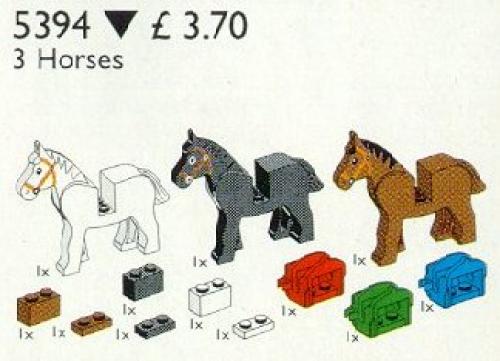LEGO Horses and Saddles (5394)