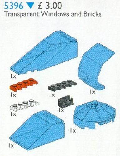 LEGO Transparent Windows and Bricks (5396)