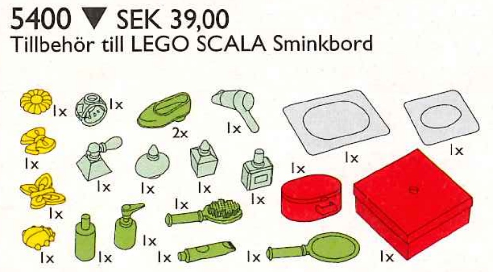 LEGO Fashion Accessories (5400)