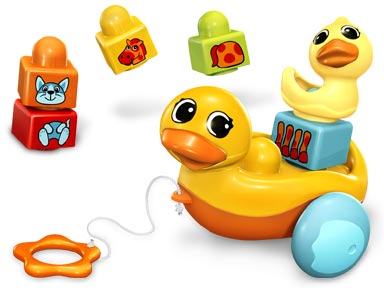 LEGO Pull Along Duck and Duckling (5458)