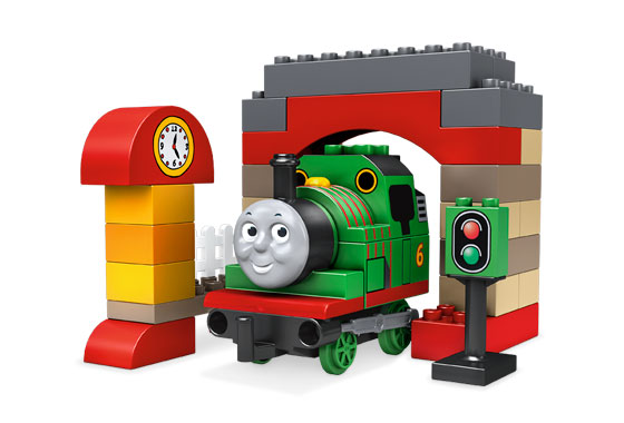 LEGO Percy at the Sheds (5543)
