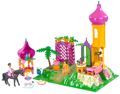 LEGO The Golden Palace, Blue Box (5858)
