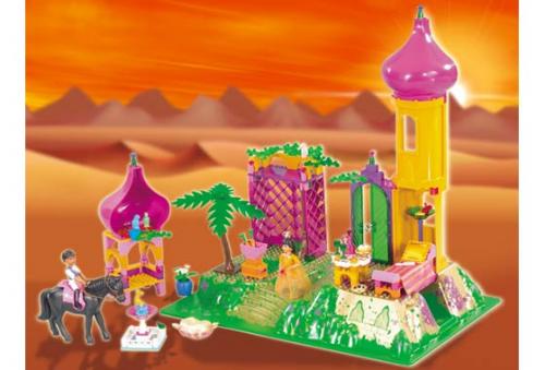 LEGO The Golden Palace, Purple/Silver Box (5858-2)