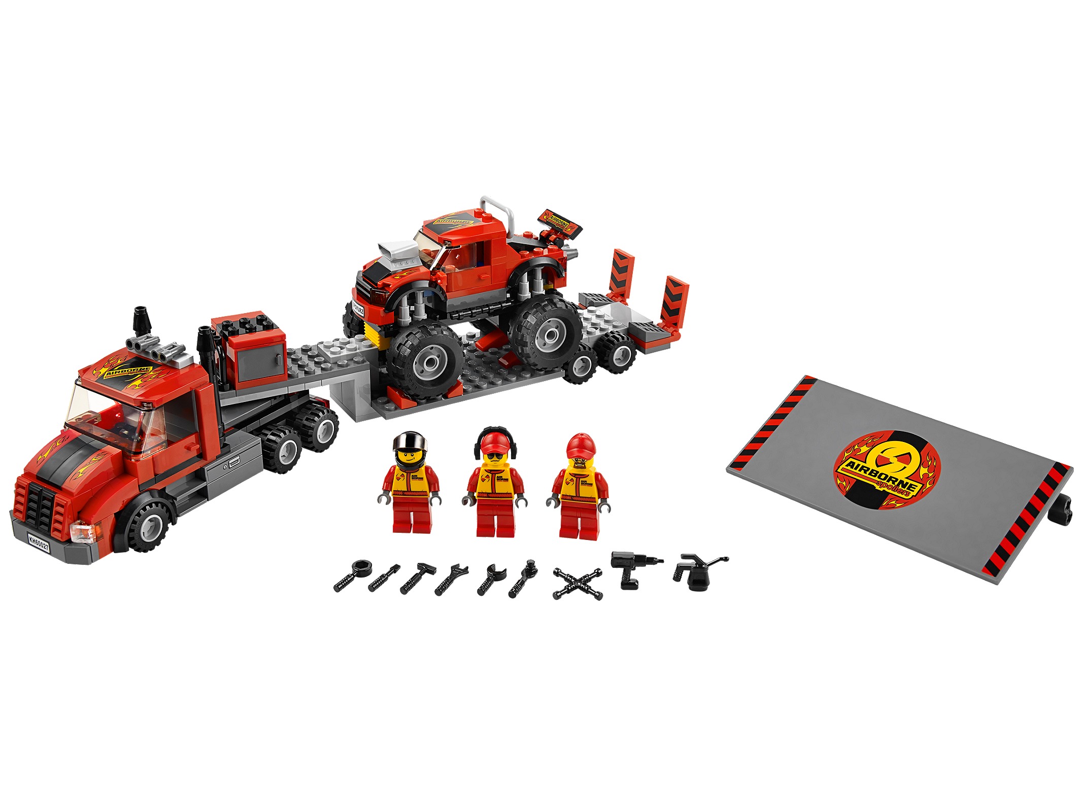 LEGO Camión de Transporte de Camiones Monstruo (60027)