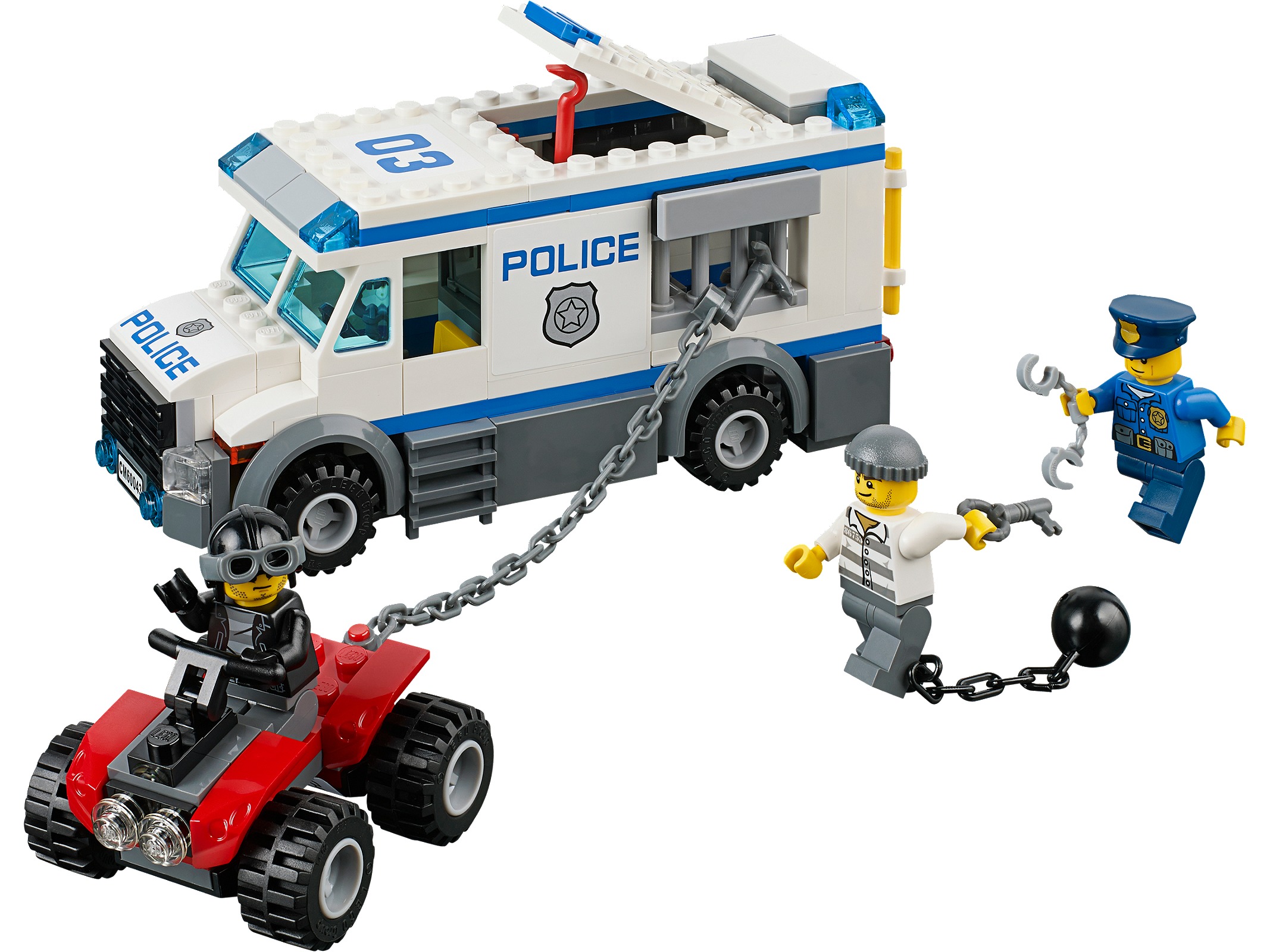 LEGO Transporte de Prisioneros (60043)