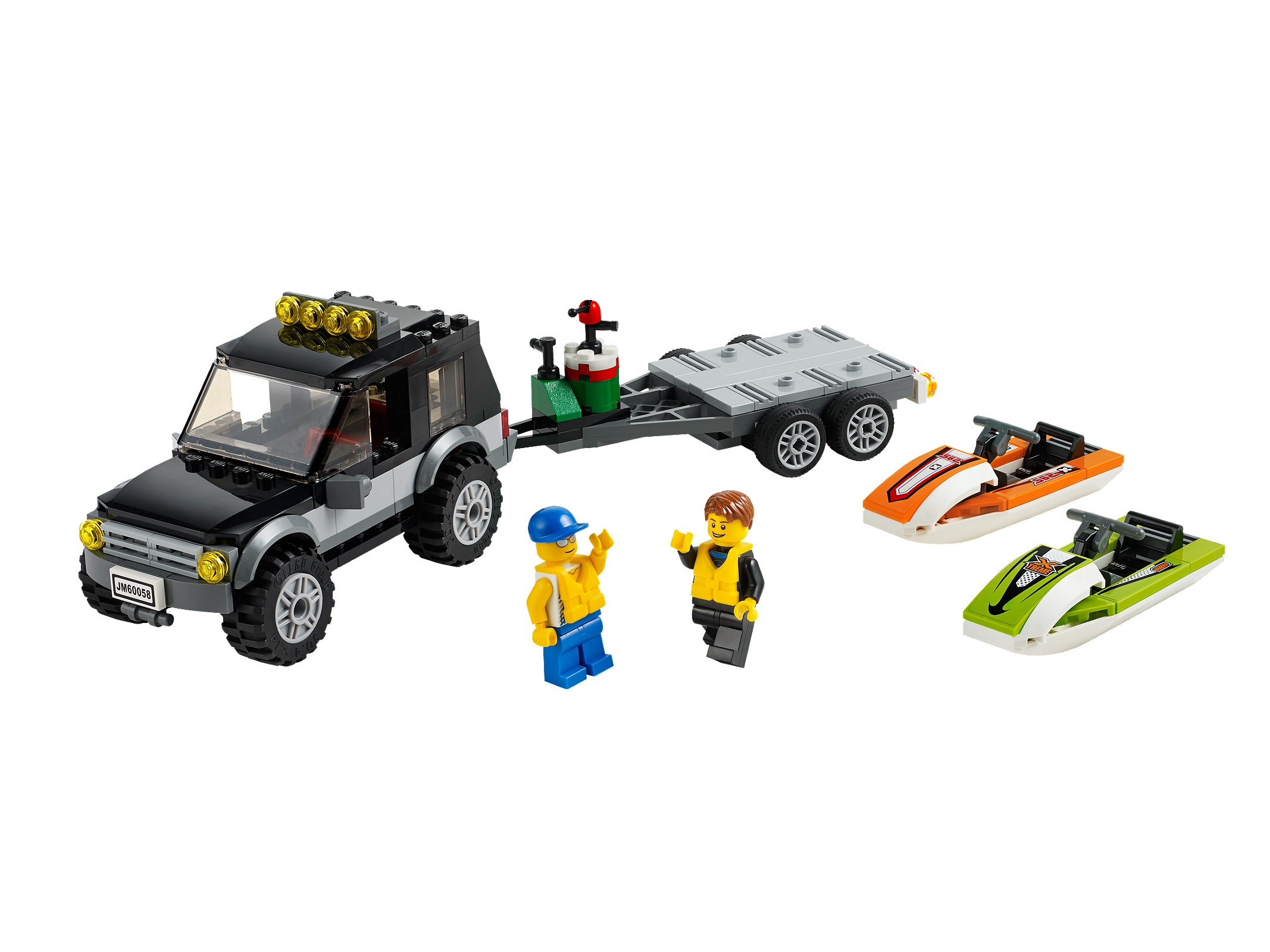 LEGO Furgoneta con Lancha (60058)