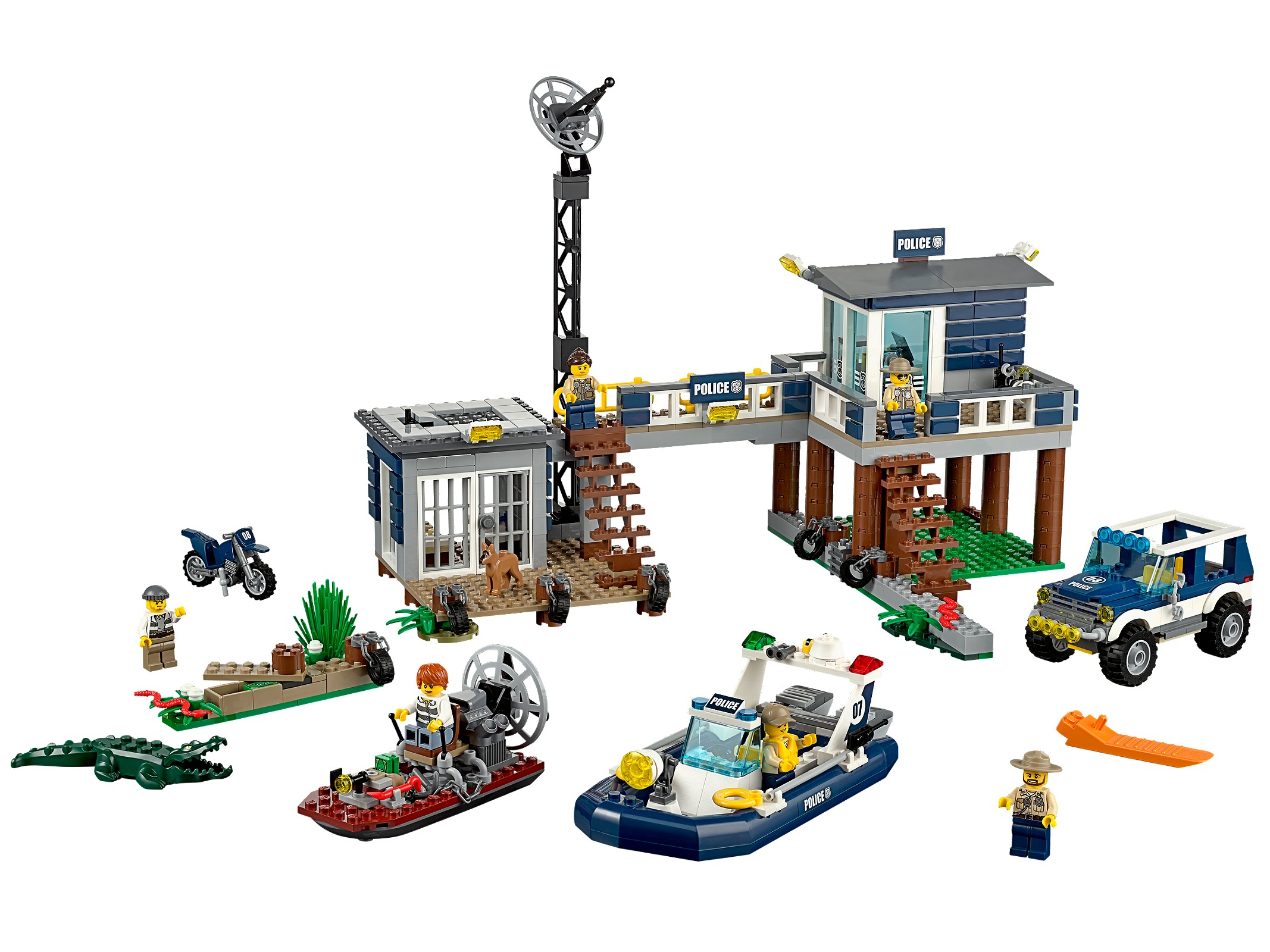 LEGO La Comisaría de la Policía del Pantano (60069)